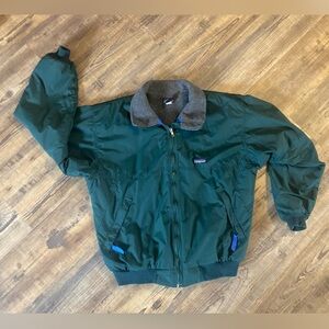 Patagonia- Vintage Dark Green Bomber Jacket
